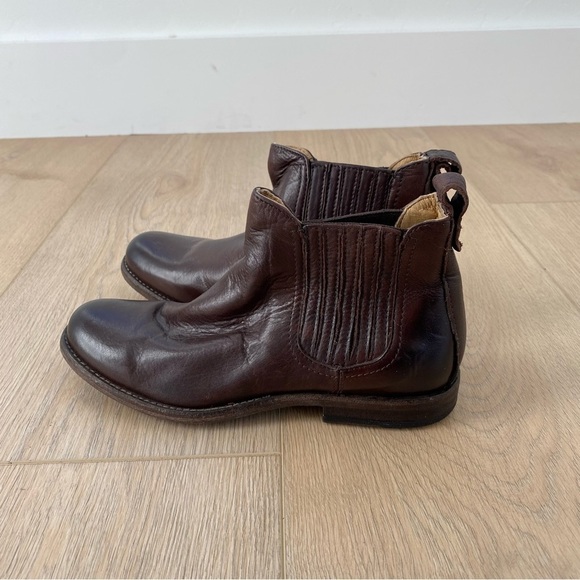 Frye Phillip Chelsea boots women's brown size 7 - Picture 3 of 7